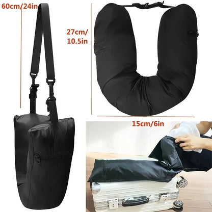 Travel Neck Pillow, Portable Travel Essentials, Lightweight Versatile Luggage Carry on Travel Accessories