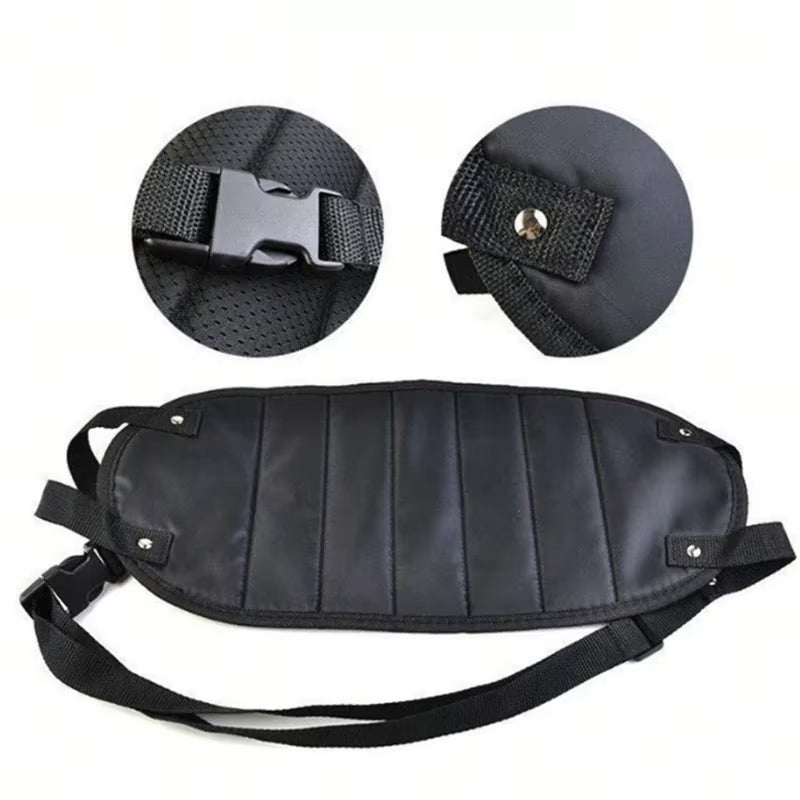 Travel Accessories Portable Simple Travel Airplane Footrest Adjustable Travel Safety Belt Lightweight Office Hammock Footrest